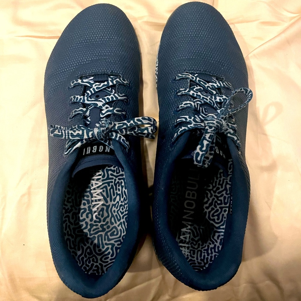 Nobull Trainer, Navy Squiggle, Size 12